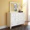 Prentice Bedroom B672 in White w/Storage Bed by Ashley Furniture