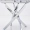 2303 Dining Table in White by ESF w/Optional 3450 Chairs