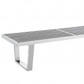 Sauna Bench in Stainless Steel by Modway w/Options