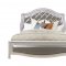 Remi Bedroom 3Pc Set King Bed & 2 Nightstands in Silver - Global