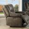 Harumi Power Motion Sofa 54895 in Gray Leather-aire by Acme