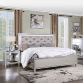 Sliverfluff Bedroom BD00239Q in Champagne by Acme w/Options