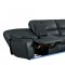 Pecos Power Motion Sectional Sofa 8480GRY Gray by Homelegance