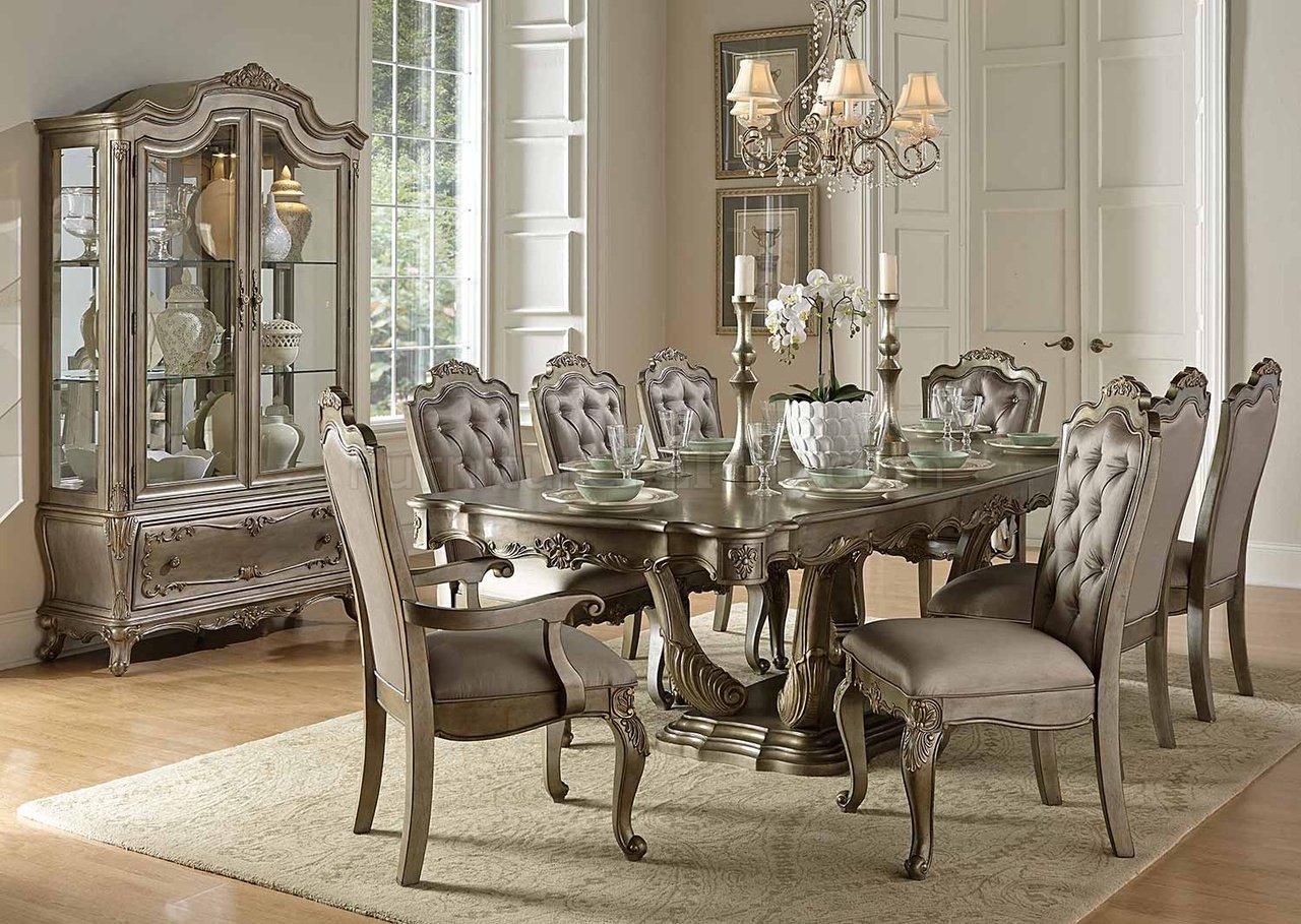 Florentina Dining Table 1867-102 by Homelegance w/Options - Click Image to Close