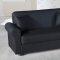 Floris Santa Glory Black Sofa Bed & Loveseat in PU by Istikbal