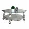 Versailles Coffee Table 86845 in Antique Platinum by Acme