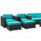 Convene Outdoor Sectional 10Pc Set Choice of Color by Modway