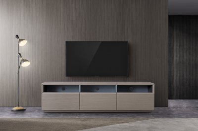 TV023 TV Stand in Grey by J&M Furniture