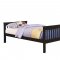 Chapman 460259 Twin over Full Bunk Bed in Black by Coaster