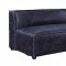 Birdie Modular Sectional Sofa 56595 Vintage Blue Leather by Acme