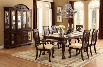 Norwich 5055-82 Dining Table 7Pc Set by Homelegance w/Options [HEDS-5055-82 Norwich Set]
