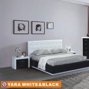 Yara Bedroom in White & Black by American Eagle w/Options