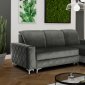 Alfredo Mini Sectional Sofa in Gray by Skyler Design