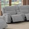 Wagner Power Recliner Sectional 609510 in Light Gray by Coaster