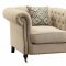 Trivellato Sofa in Oatmeal Fabric 505821 by Coaster w/Options