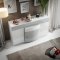 Ronda Bedroom in White & Light Grey by ESF w/ Dali Bed & Options