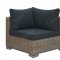 417 Outdoor Patio 5Pc Sectional Sofa Set by Poundex w/Options