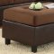 Comfort Living Sectional Sofa 9909CH in Chocolate by Homelegance