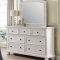 Laurelin Bedroom 1714WH 5Pc Set in White by Homelegance