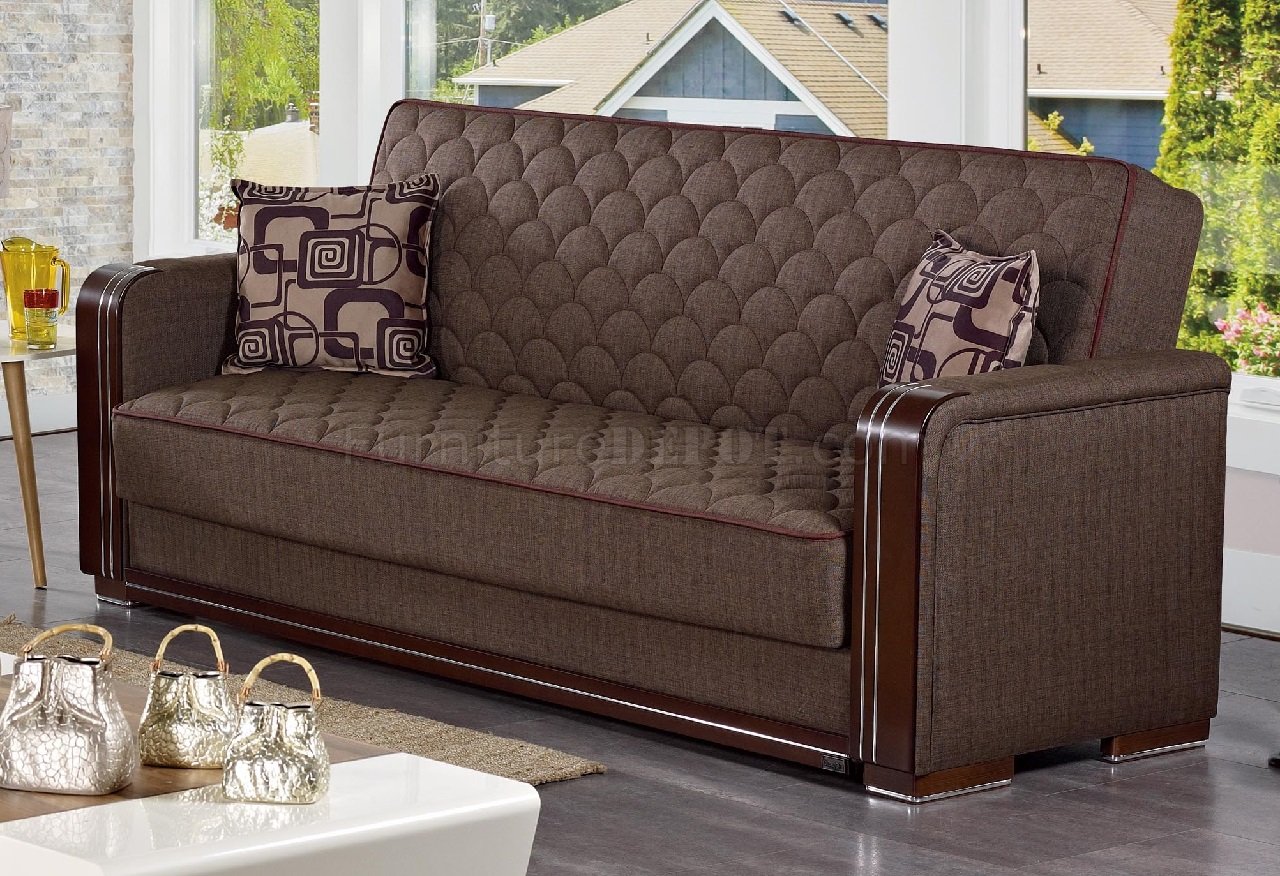 brown oregon sofa bed