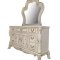 Dresden Counter Ht Table DN01705 in Bone White by Acme w/Options