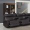 Albany 3-Seater Home Theater 603291PPT in Dark Brown by Coaster