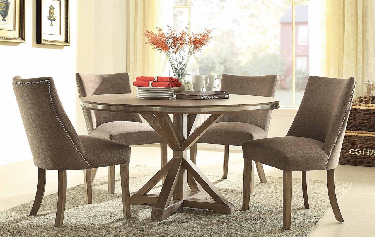 Beaugrand 5177-54 Dining Table by Homelegance w/Options - Click Image to Close