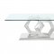 T1675CT Coffee Table by Global w/Glass Top & Options