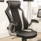 800048 Office Chair in Black Vinyl by Coaster