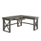 Talmar Writing Desk OF00054 in Weathered Gray by Acme