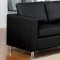 15065 Kemen Sectional Sofa in Black Vinyl by Acme