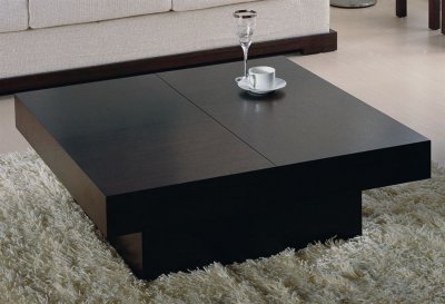 Nile Coffee Table by Beverly Hills in Wenge with Storage