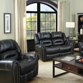 Frederick Reclining Sofa CM6130 in Leatherette w/Options