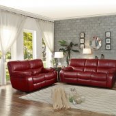 Pecos Motion Sofa Set 8480RED by Homelegance