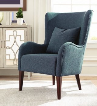 903963 Accent Chair Set of 2 in Blue Fabric by Coaster [CRAC-903963]