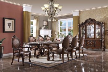 Versailles Dining Table 61100 Cherry Oak by Acme w/Options [AMDS-61100-DN01392 Versailles]