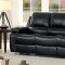 Oriole Motion Sofa 8334BLK in Black by Homelegance w/Options