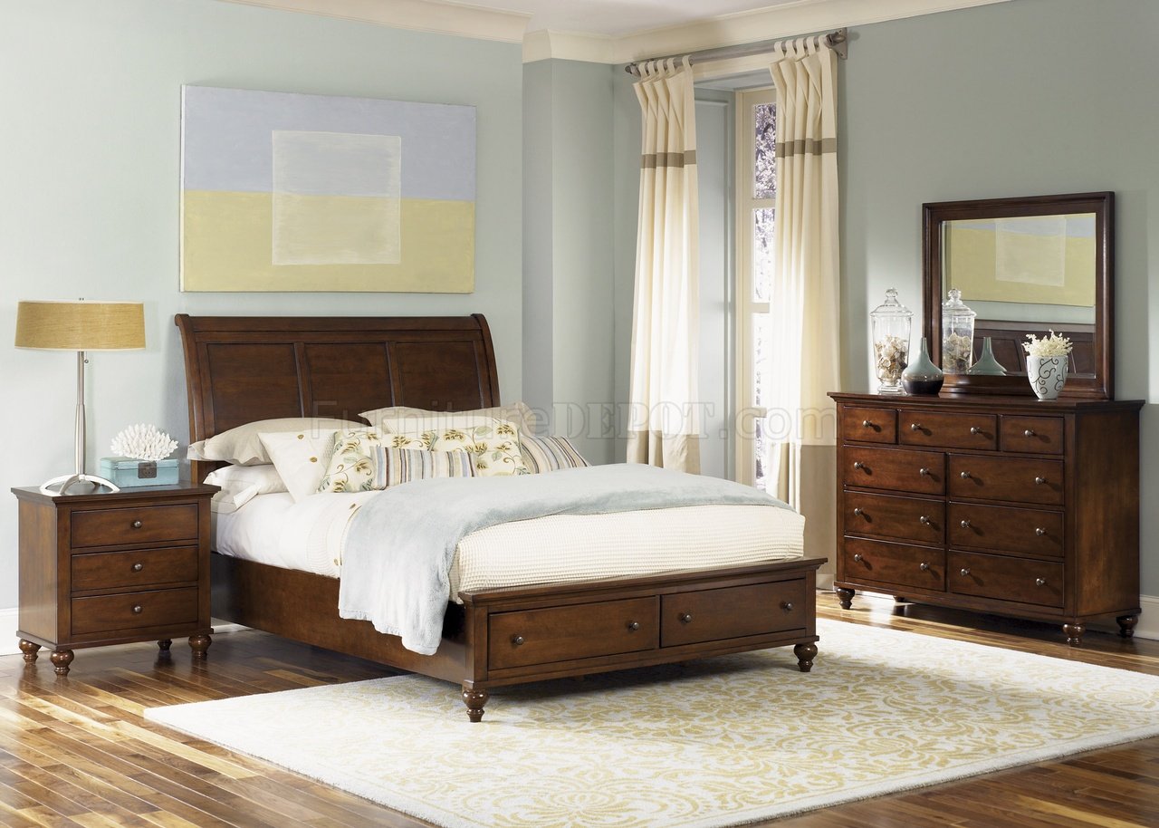 hamilton bedroom furniture set with storage sleigh bed