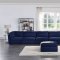 Crosby Modular Sectional Sofa 56035 in Blue Fabric by Acme