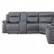 U1797 Motion Sectional Sofa in Gray/Beige by Global