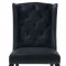 D2106DC Dining Chair Set of 4 in Charcoal Fabric by Global