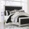 Lindenfield Bedroom B758 Mirrored Panel Bed by Ashley w/Options