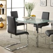 2448 Knox Dining Table by Homelegance w/Optional Black Chairs