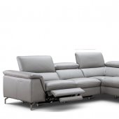 Viola Sectional Sofa in Premium Leather by J&M