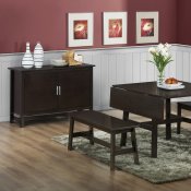 103371 6Pc Dining Set by Coaster in Cappuccino