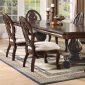 Cherry Varnished Official Dining Room W/Graceful Carving Details