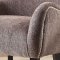 902504 Accent Chair Set of 2 in Grey Chenille Fabric by Coaster