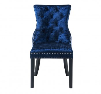 D2105DC Dining Chair Set of 4 in Dark Blue Fabric by Global [GFDC-D2105DC Dark Blue]