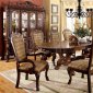 Medieve CM3557CH-T Dining Room Set 7Pc in Cherry w/Options