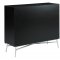 959584 Accent Cabinet in Black & Silver by Coaster